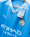 Manchester City 2023-24 De Bruyne Home Kit w/ Tags (XL)