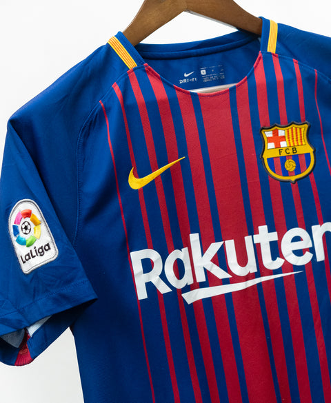 Barcelona 2017-18 I. Rakitic Home Kit (S)