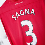 Arsenal 2011-12 Sagna Home Kit (L)