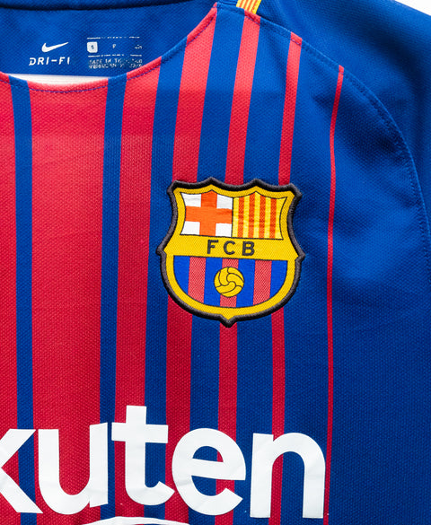 Barcelona 2017-18 I. Rakitic Home Kit (S)