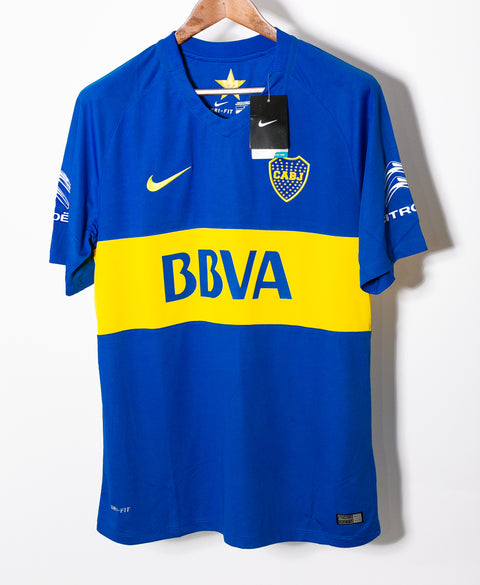 Boca Juniors 2015-16 Tevez Home Kit BNWT (L)