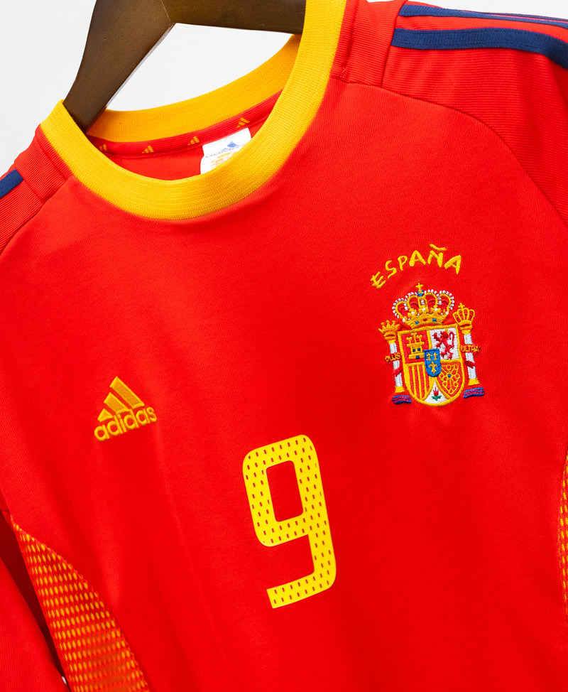 Spain 2002 Morientes Home Kit (L)