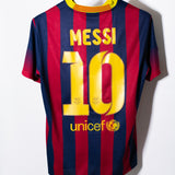 Barcelona 2013-14 Messi Home Kit (M)
