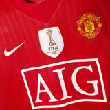 Manchester United 2008-09 Ronaldo Home Kit (M)