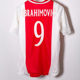 Ajax Amsterdam 2002-04 Ibrahimovic Player Issue Home Kit (M)