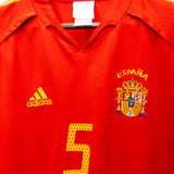 Spain 2004 Puyol Home Kit (L)