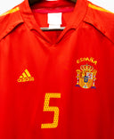 Spain 2004 Puyol Home Kit (L)