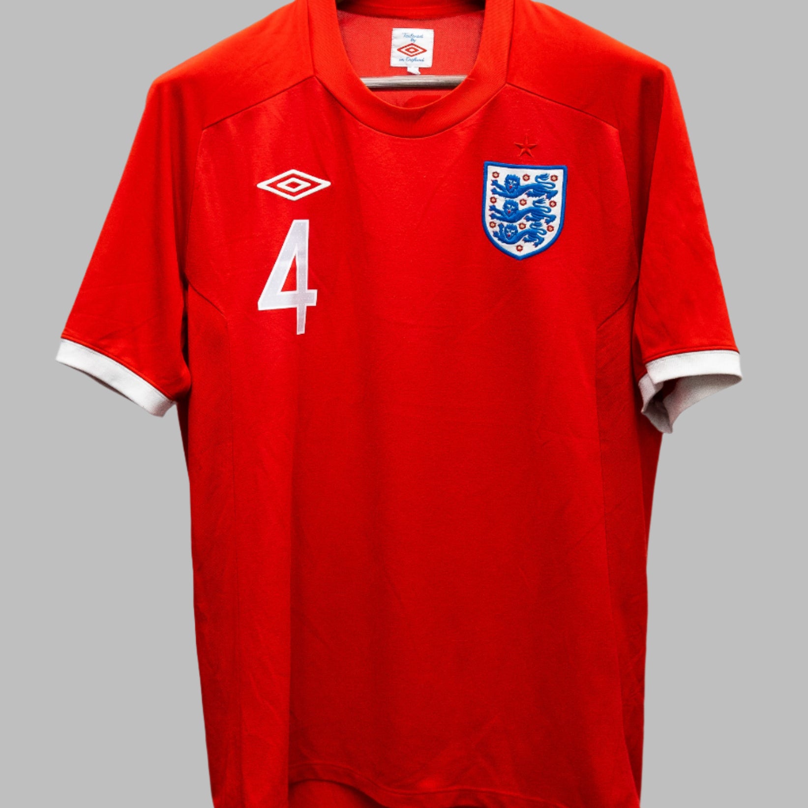 England 2010-12 Gerrard Away jersey shirt