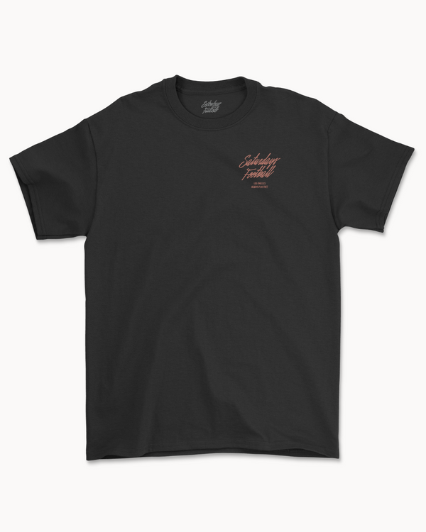 Los Angeles T Shirt - Black / Clay