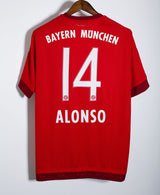 Bayern Munich 2015-16 Alonso Home Kit (XL)