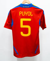 Spain 2011 Puyol Home Kit (S)