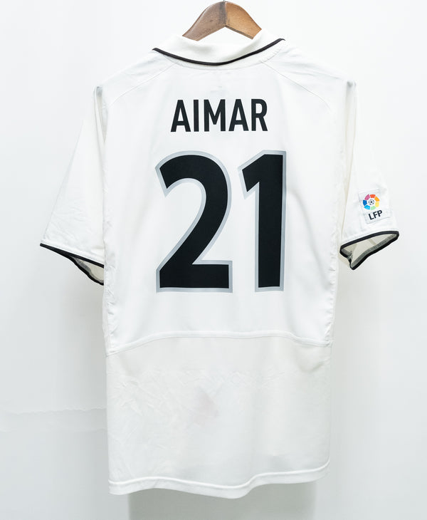 Valencia 2002-03 Aimar Home Kit (L)