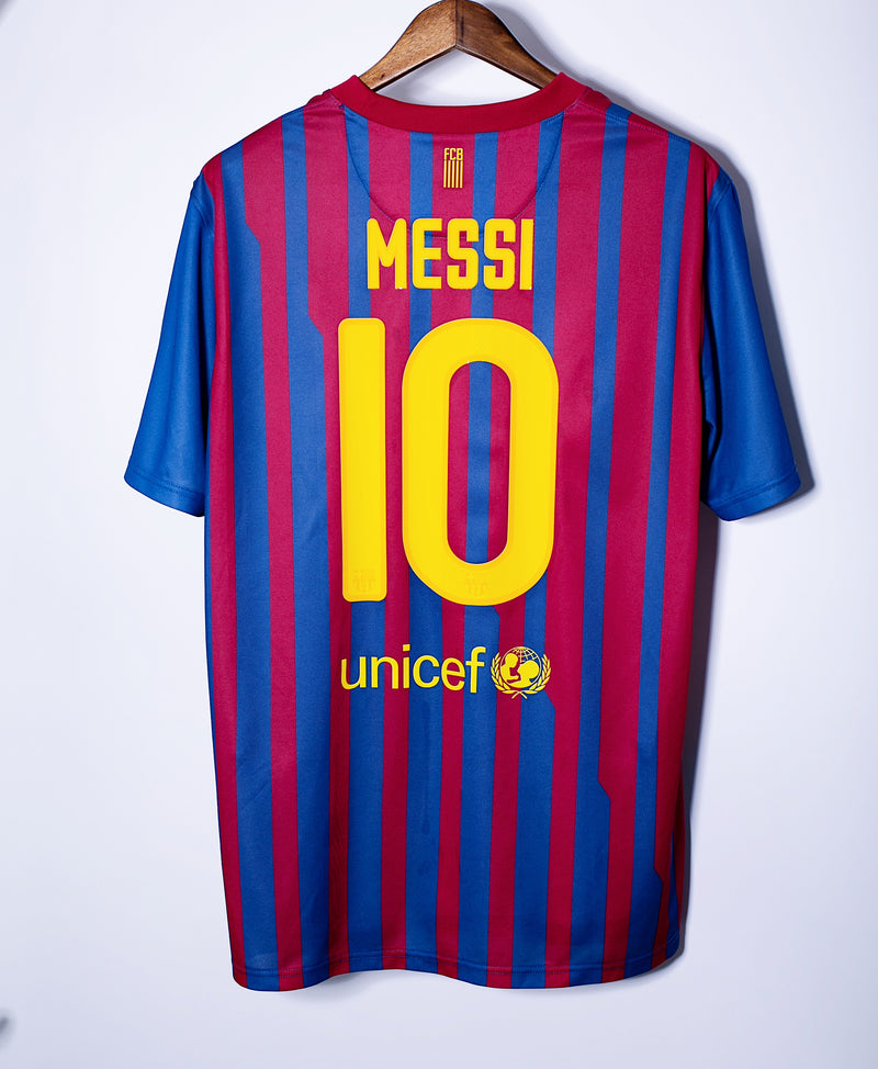 Barcelona 2011-12 Messi Home Kit (XL)