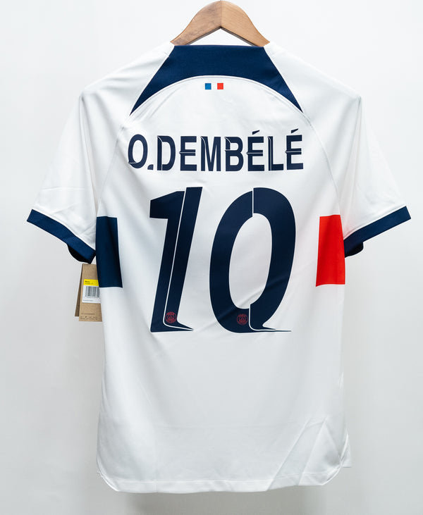 PSG 2023-24 O. Dembele Away Kit W/ Tags (S)