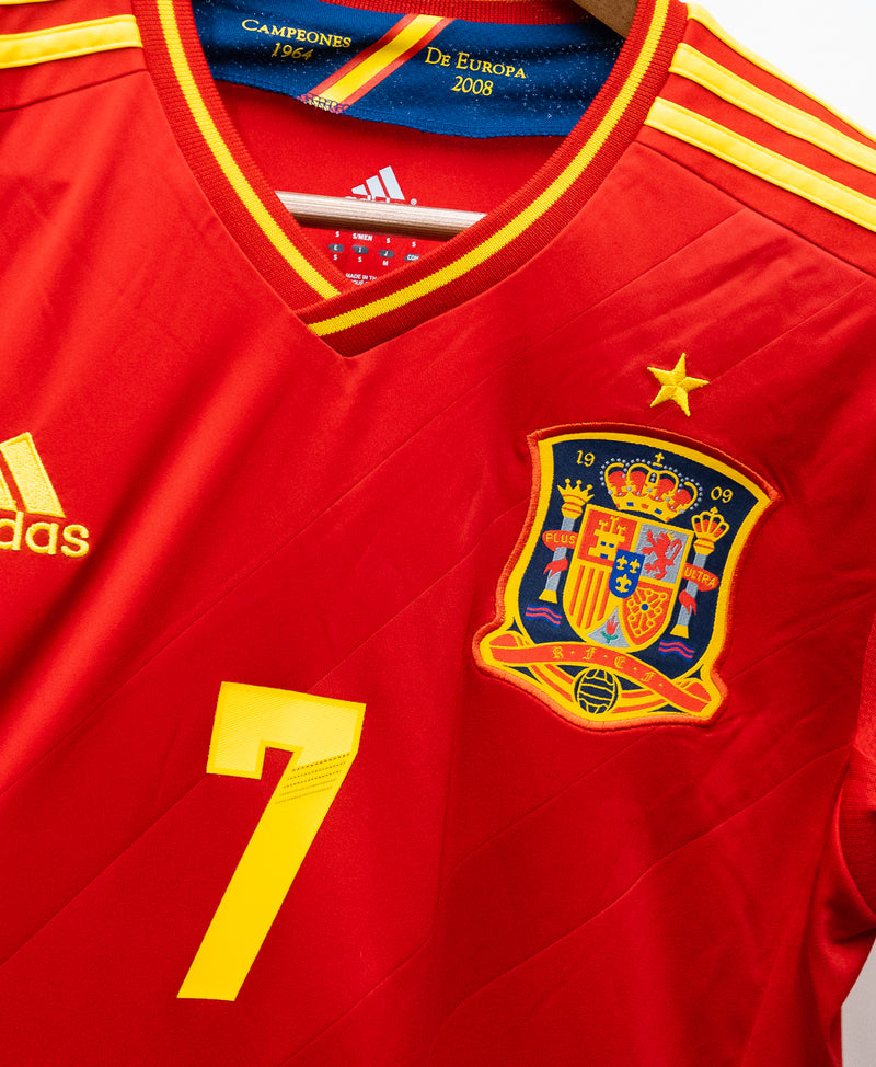 Spain 2012 David Villa Home Kit w/ tags (S)