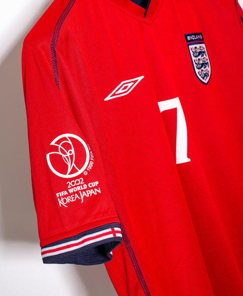 England 2002 Beckham Away Kit (L)