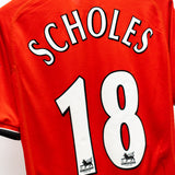 Manchester United 2001-02 Scholes Home Kit (M)