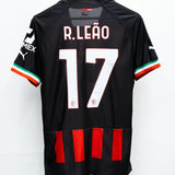 AC Milan 2022-23 R. Leao Player Issue Home Kit (2XL)