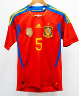 Spain 2011 Puyol Home Kit (S)