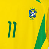 Brazil 2002 Ronaldinho Home Kit (L)