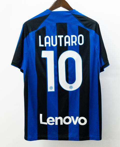 Inter Milan 2022-23 Lautaro Home Kit (XL)