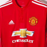 Manchester United 2017-18 Lukaku Home Kit (L)