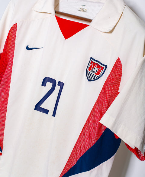 USA 2002 Donovan Player Issue Home Kit (M)