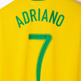 Brazil 2006 Adriano Player Issue Home Kit (XL)
