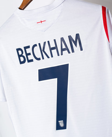 England 2006 Beckham Home Kit (L)