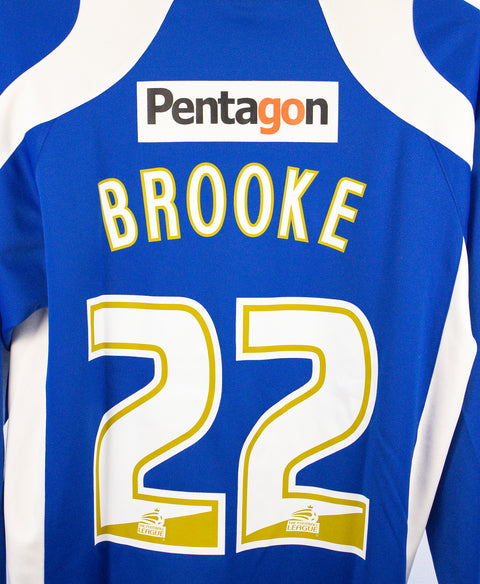 Oldham Athletic 2008-09 Brooke Long Sleeve Home Kit (L)