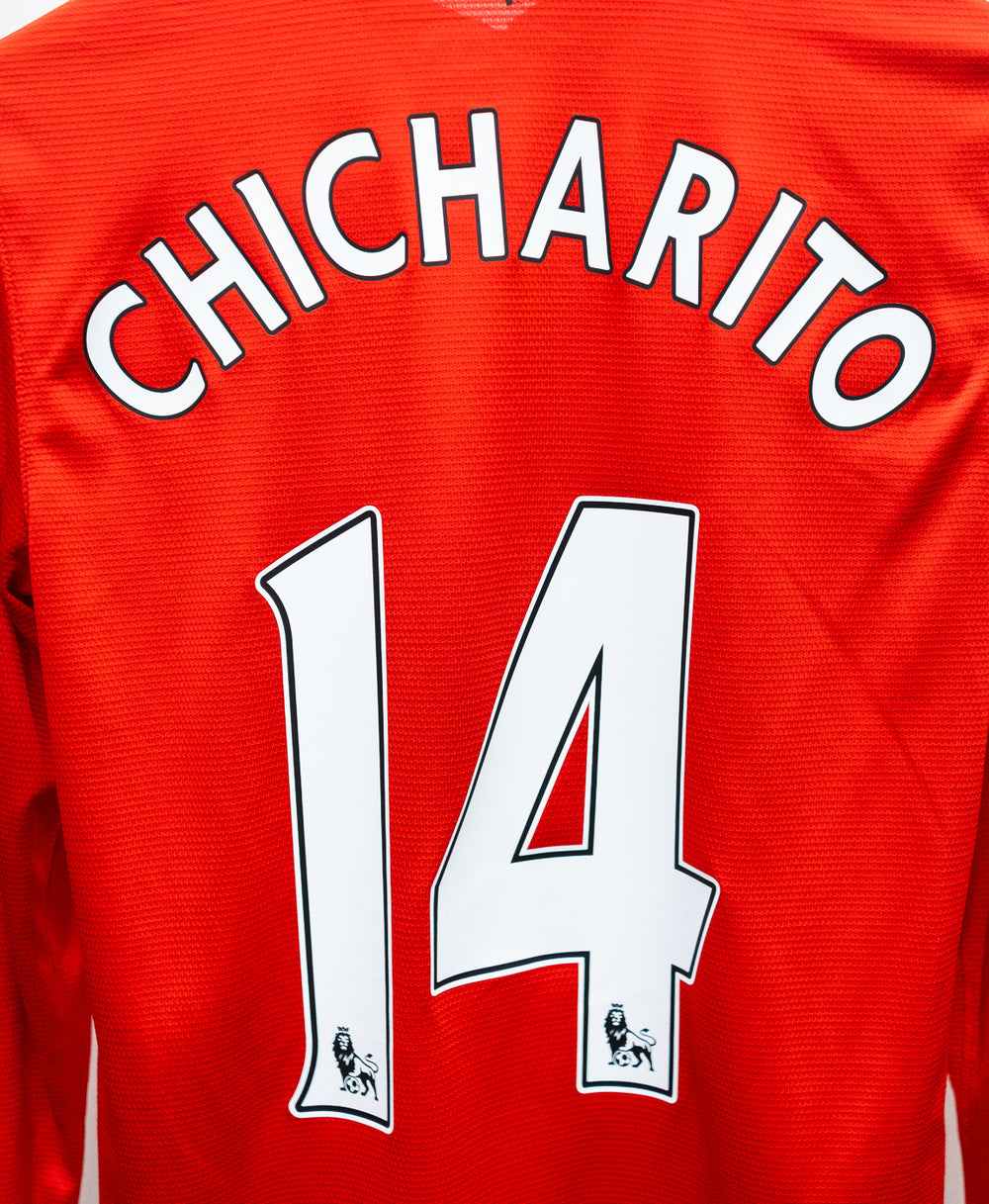 Manchester outlet United chicharito soccer jersey