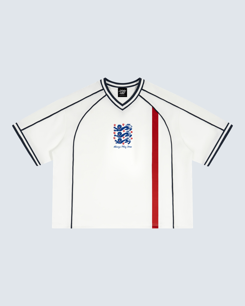 Saturdays Football Home Unisex Boxy V-Neck Soccer Jersey