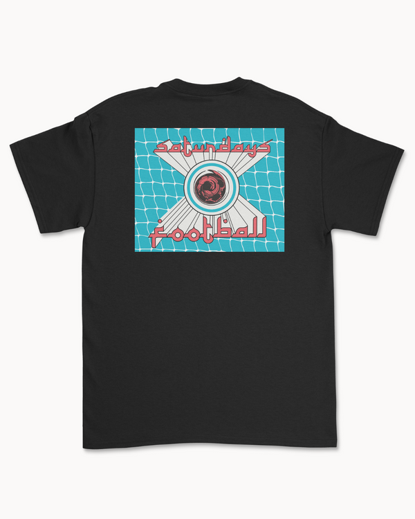 Far Out T Shirt - Black / Red
