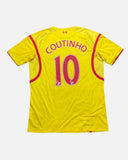 Liverpool 2014-15 Coutinho away vintage football shirt, size L.