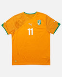 Ivory Coast 2010-11 Drogba Home Kit (L)