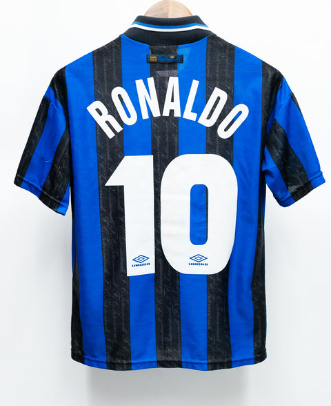 Inter Milan 1997-98 Ronaldo Home Kit (YXL)