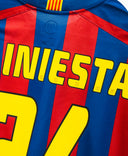 Barcelona 2005-06 Iniesta Fan Home Kit (L)