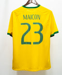 Brazil 2014 Maicon Home Kit (L)
