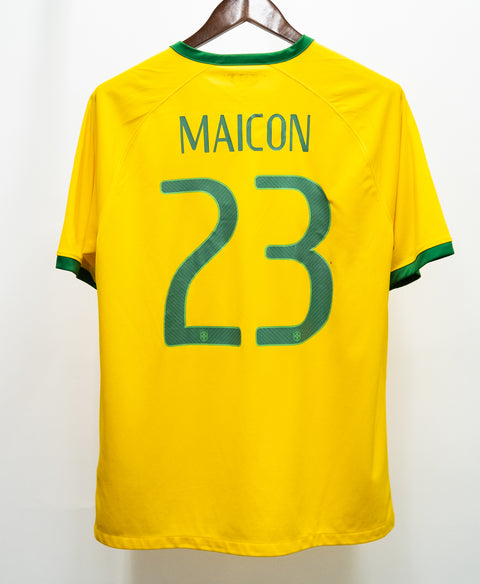 Brazil 2014 Maicon Home Kit (L)