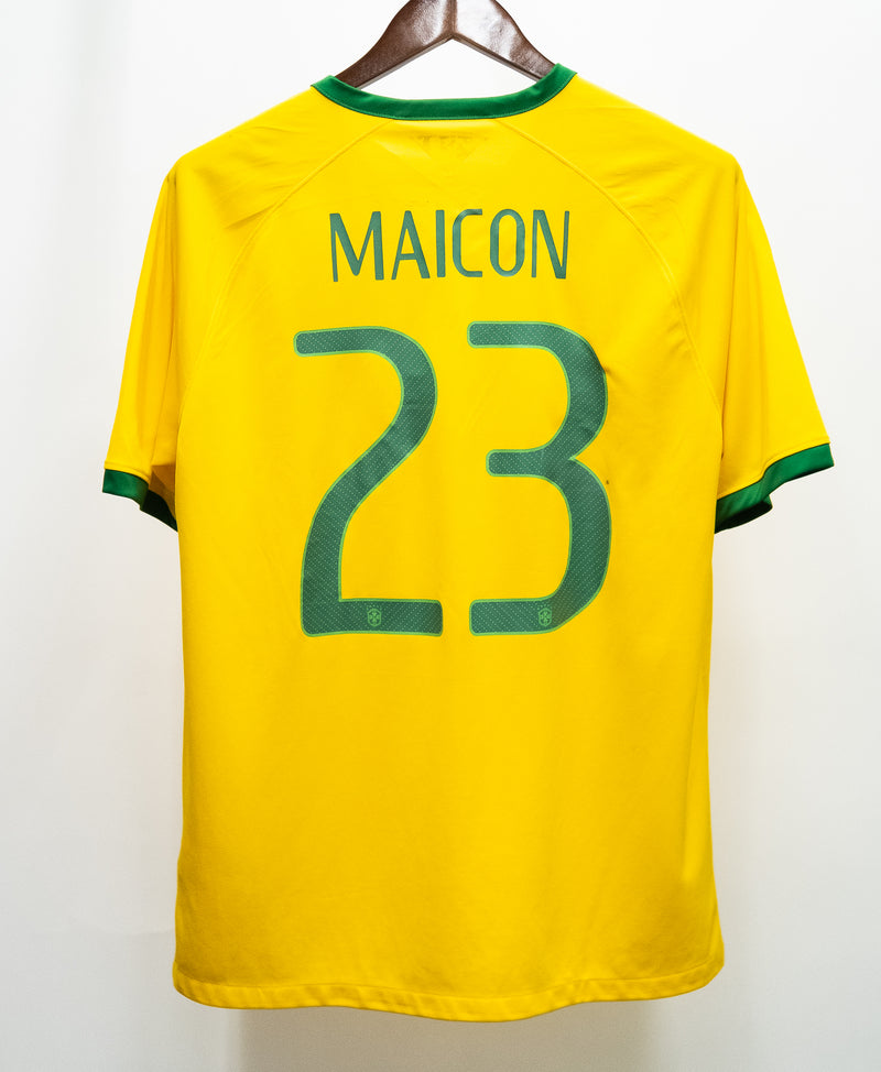 Brazil 2014 Maicon Home Kit (L)