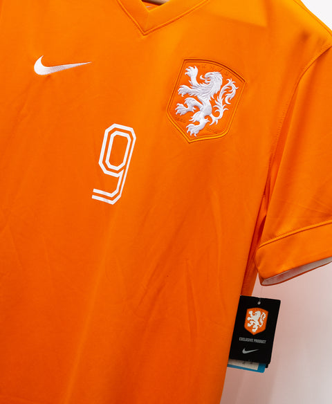 Netherlands 2014 V. Persie Home Kit w/ Tags (L)