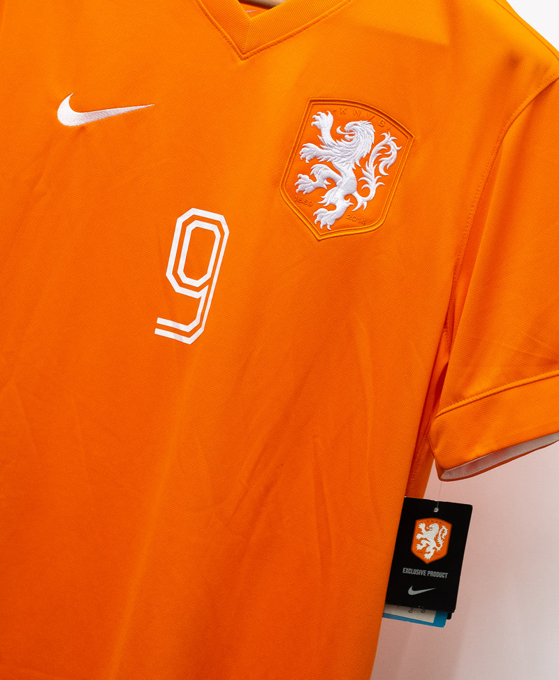 Netherlands 2014 V. Persie Home Kit w/ Tags (L)