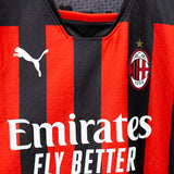 AC Milan 2022-23 R. Leao Player Issue Home Kit (2XL)