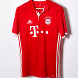 Bayern Munchen 2016-17 Robben Player Issue Home Kit (L)