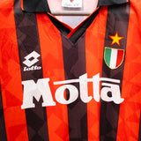AC Milan 1993-94 Albertini Home Kit (M)