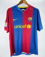 Barcelona 2006-07 Ronaldinho Home Kit (XL)