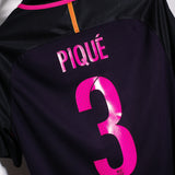 Barcelona 2016-17 Pique Away Kit (M)