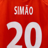 Benfica 2001-02 Simao Home Kit (XL)
