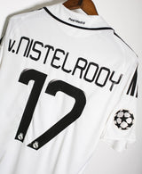Real Madrid 2008-09 Van Nistelrooy European Home Kit (M)
