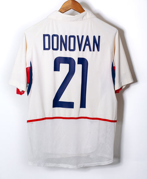 USA 2002 Donovan Player Issue Home Kit (M)